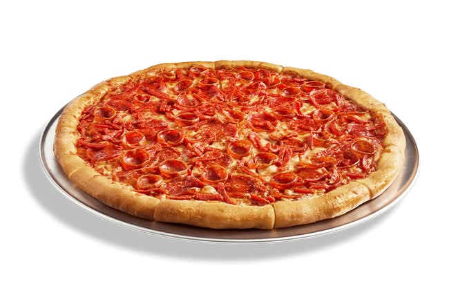 America’s Triple Pepperoni Pizza