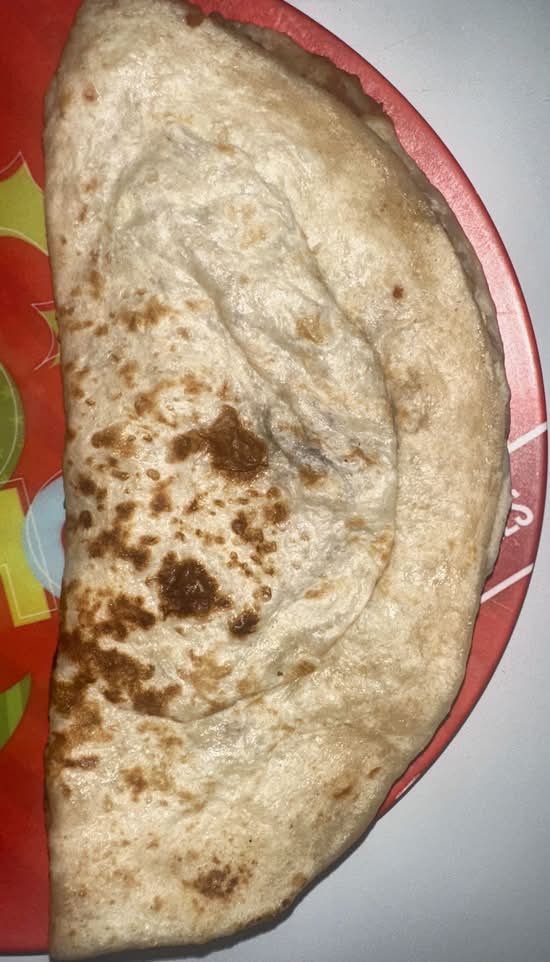 Baleada Sencilla (Plain Baleada)