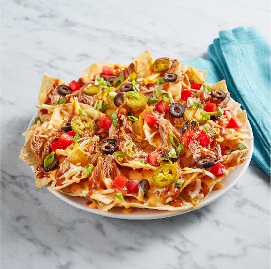 Honey BBQ Pork Nachos