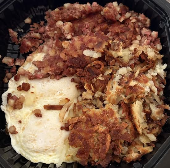 Corned Beef Hash & Eggs