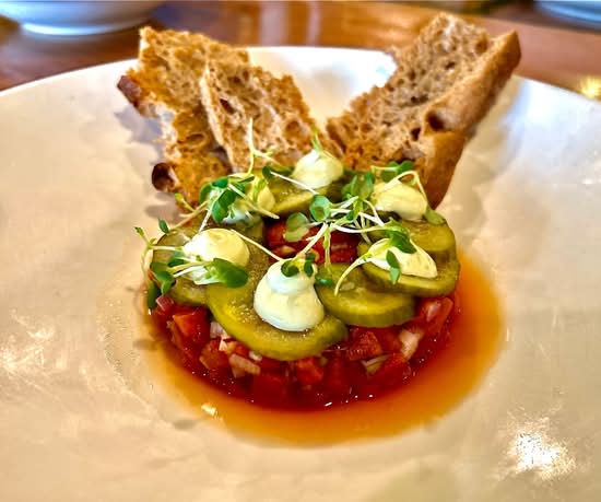 FB - Watermelon "Tuna" Tartare