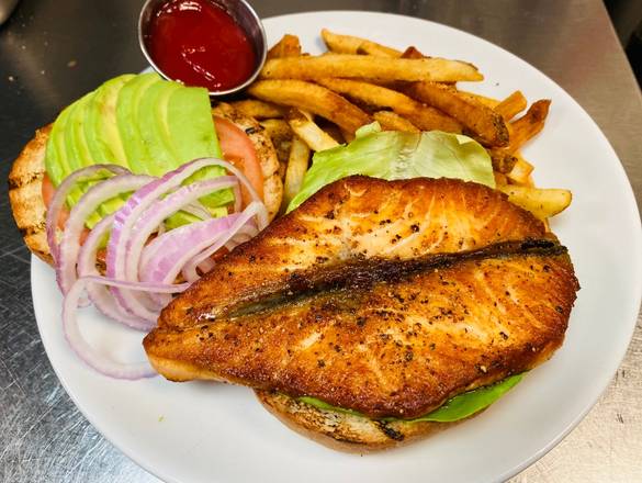 Salmon Filet Sandwich