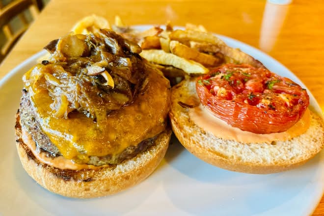 Grass-Fed Cheeseburger