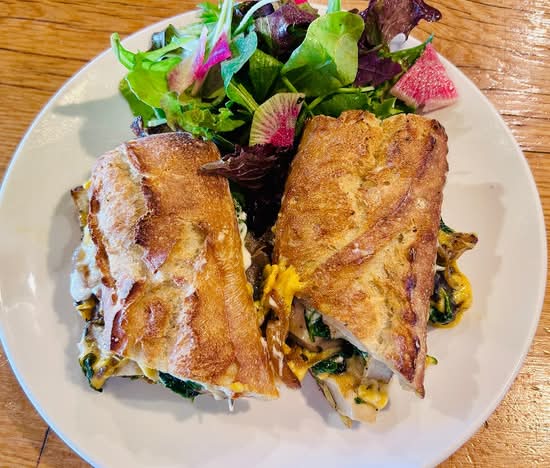 Mushroom "Cheese Steak"