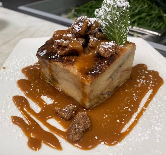 Banana & Chocolate Bread Pudding