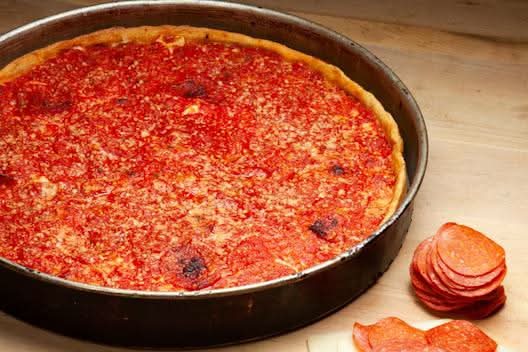 Small - Deep Dish Pepperoni