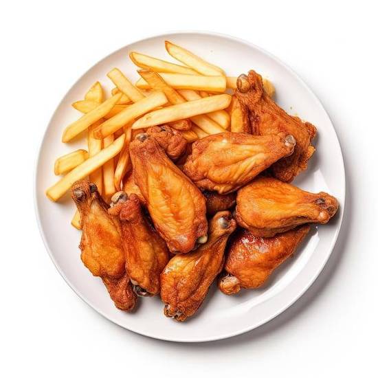 Chicken wings combo x6 + soda