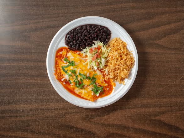 #11 Two Enchilada Combination Plate