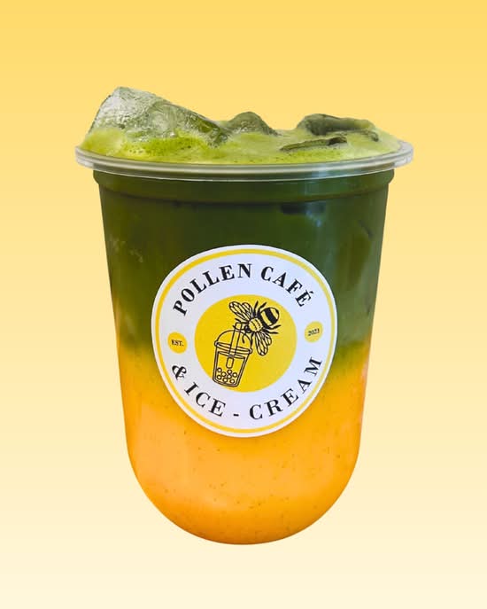 Matcha Mango Latte