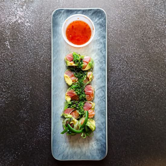 Sashimi Spring Roll