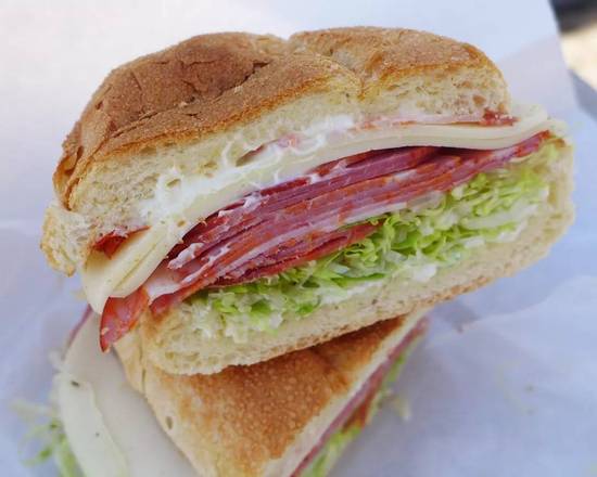 Beef Salami Sandwich