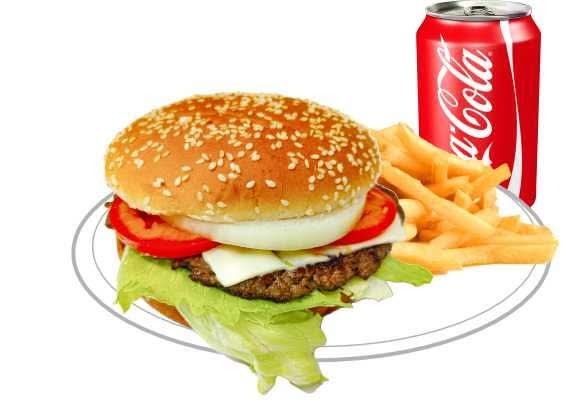 Regular-CheeseBurger Combo