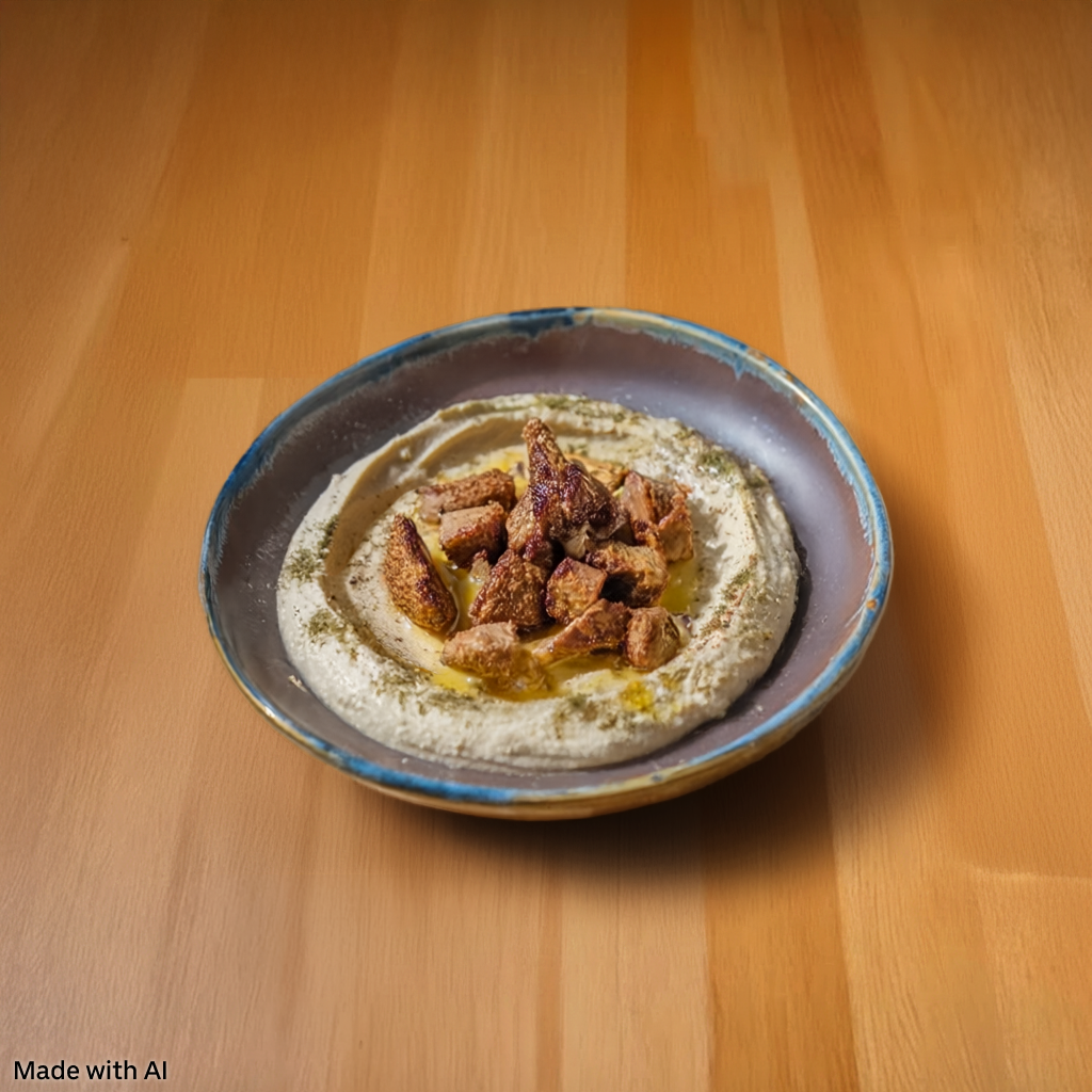 Lamb hummus