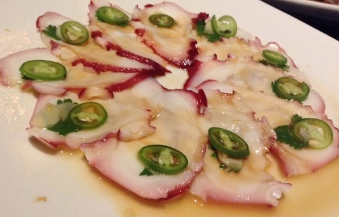 Octopus Carpaccio