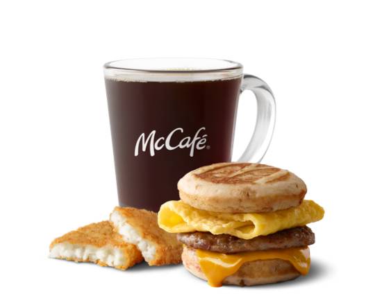 Sausage, Egg and Cheese McGriddles® Small Meal