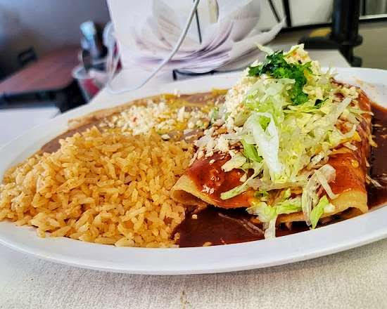 Two Mixed Enchiladas