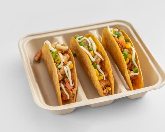 Hard Corn Tacos (3pc)