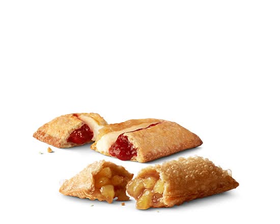 Fried Apple & Strawberry Creme Pie