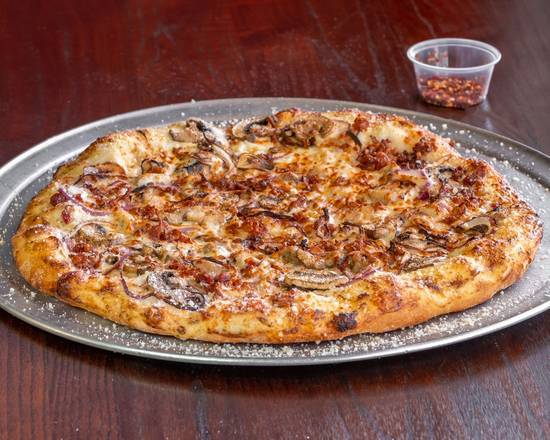 Garlic Chicken Pizza