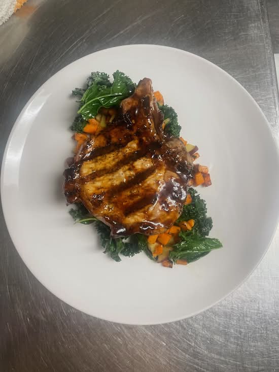 Grilled Duroc Pork Chop