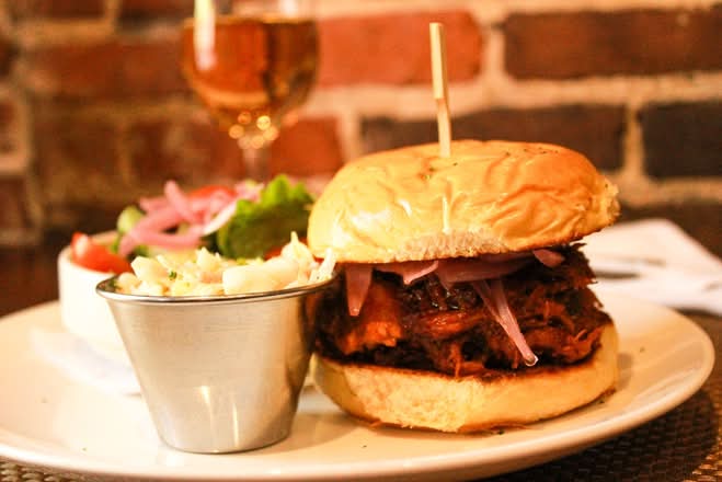 Pulled-Pork Sandwich