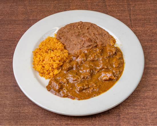 6. Carne Guisada Plate