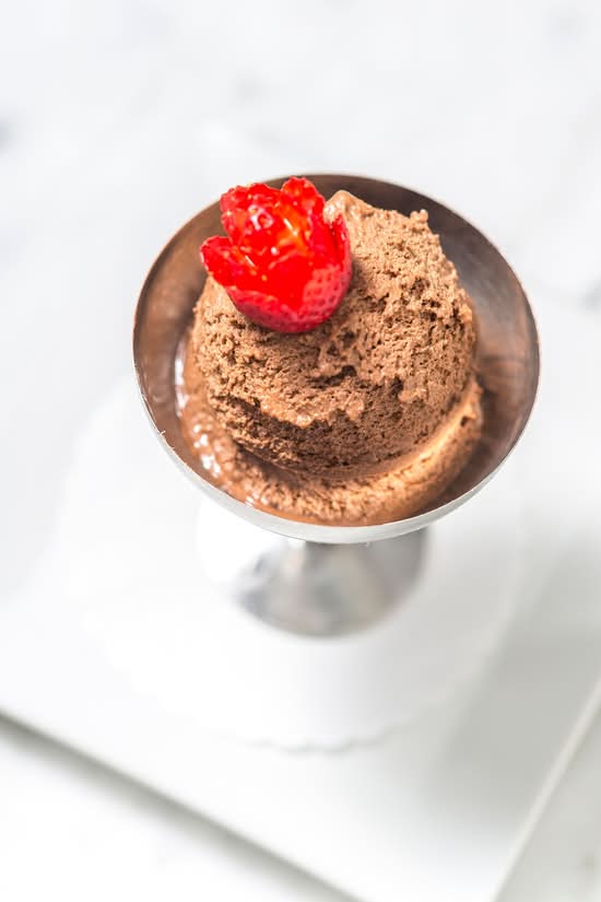 Homemade Chocolate Mousse