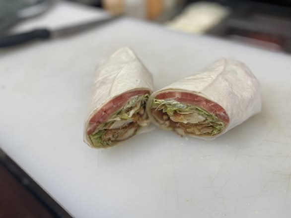 21. Buffalo Chicken Wrap