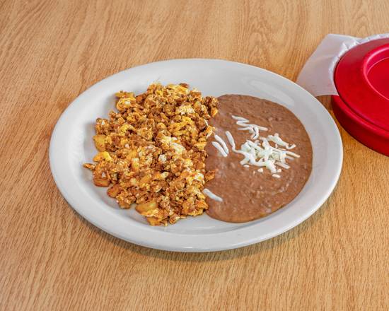 Huevos Con Chorizo
