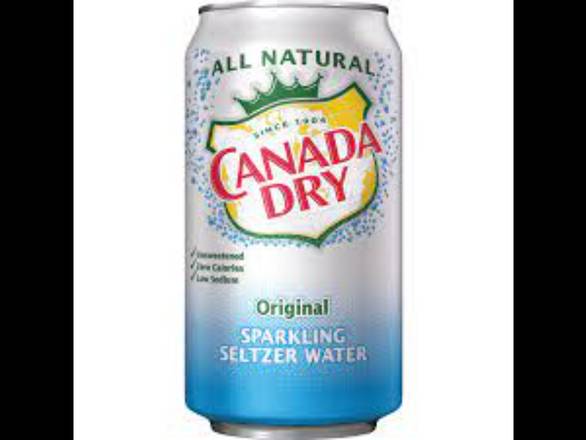 CANADA DRY SELTZER WATER 12OZ