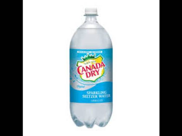 CANADA DRY SELTZER WATER 2LITER