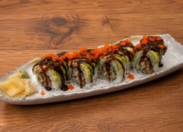 Dragon Roll (Cooked)