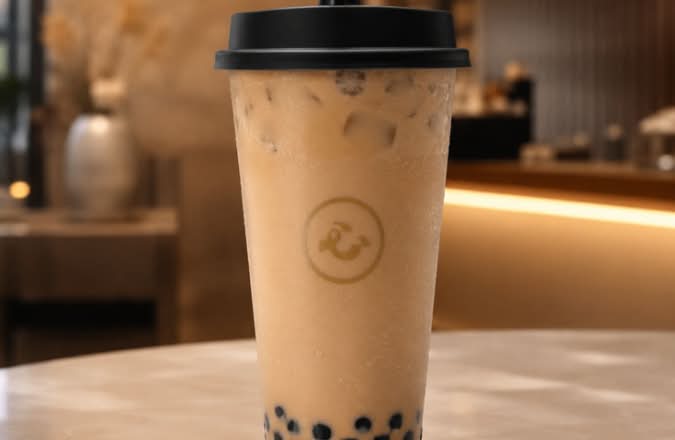 Cappuccino Boba Tea