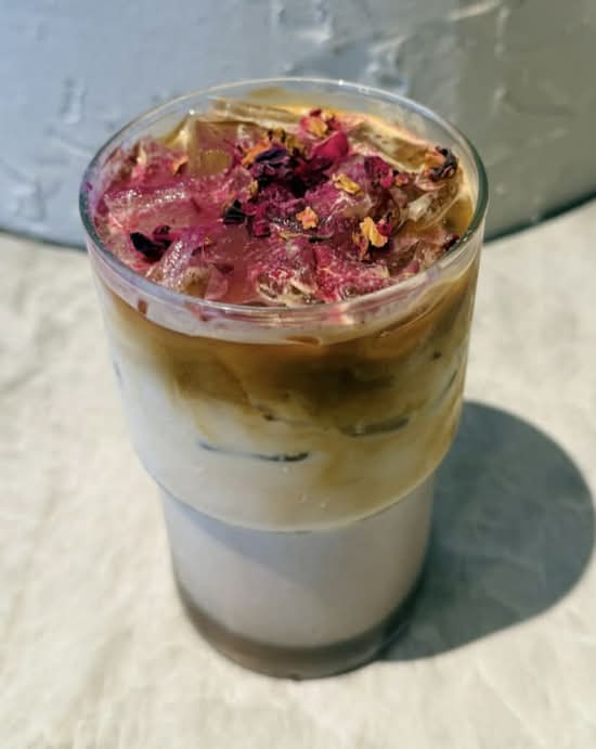 Rose Milk (Iced)