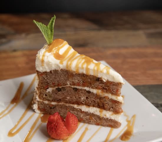 Carrot Cake Slice