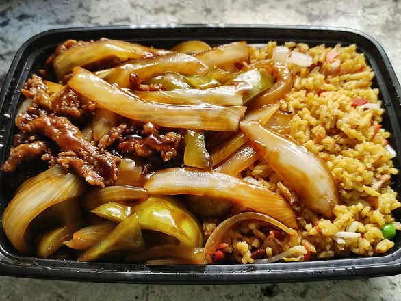 Pepper Steak with Onion (Combo)