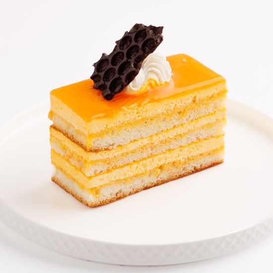 Mango Cake Slice