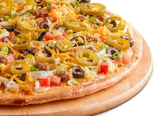 Beef Taco Pizza