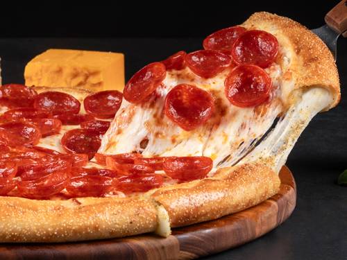 All-In Stuffed Crust Pizza