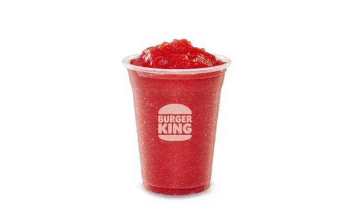 Strawberry Fruit Frappé