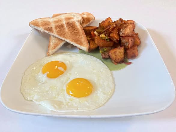TWO EGGS ANY STYLE - MEAL