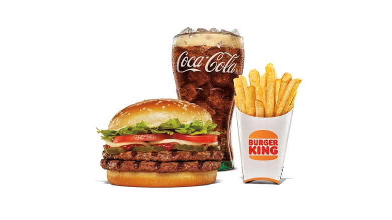 Double Whopper Meal