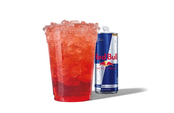 Strawberry Red Daze Red Bull Infusion w/ Red Bull® Energy Drink