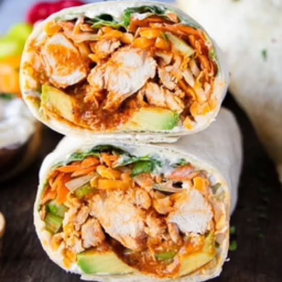 Spicy Chicken Wrap