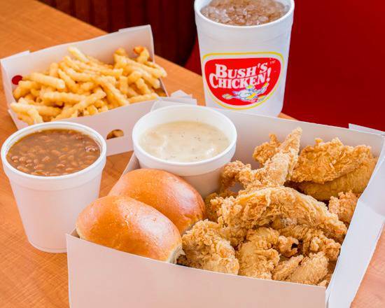 16 Crispy Tenders, Gravy, 4 Rolls