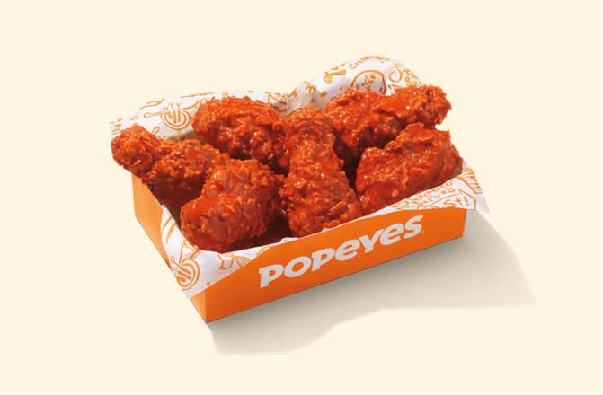 6Pc Bone-In Wings