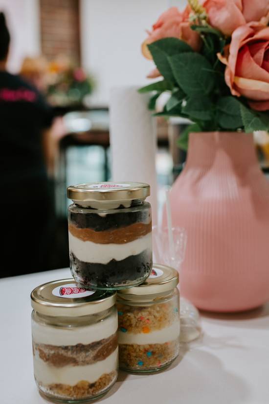 Individual Cake Jars