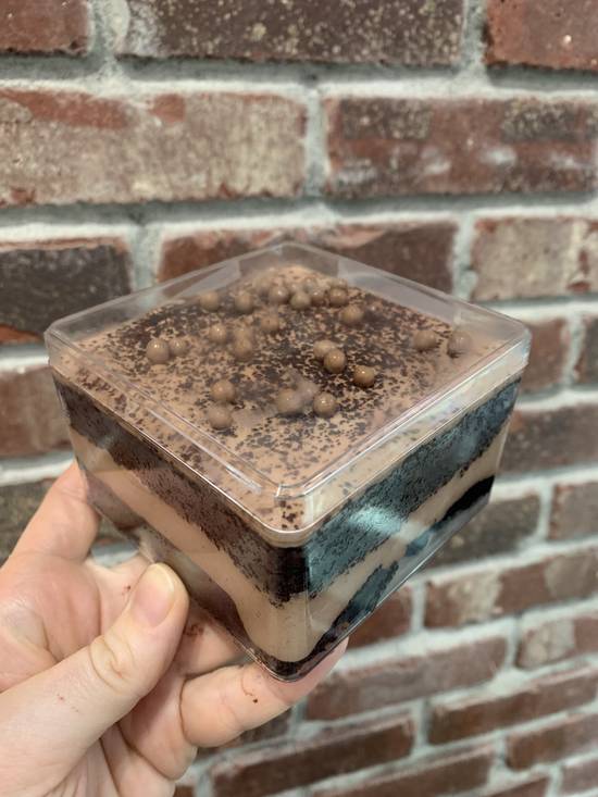 Double Chocolate Mousse Snack Cake