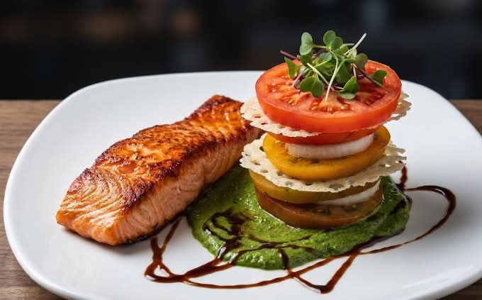 Crispy Pork Belly "BLT"