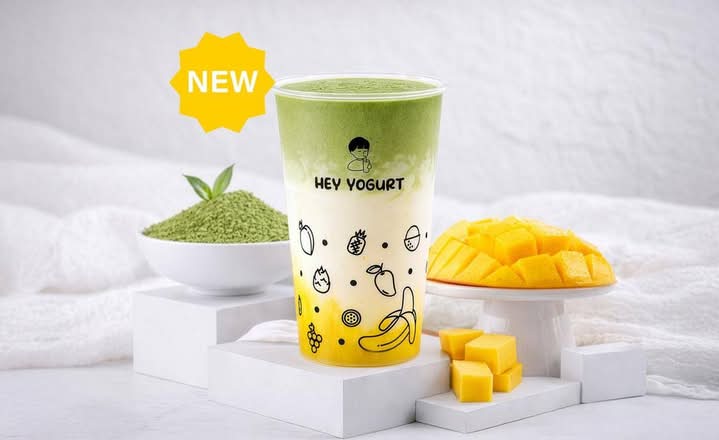 Matcha Mango Yogurt